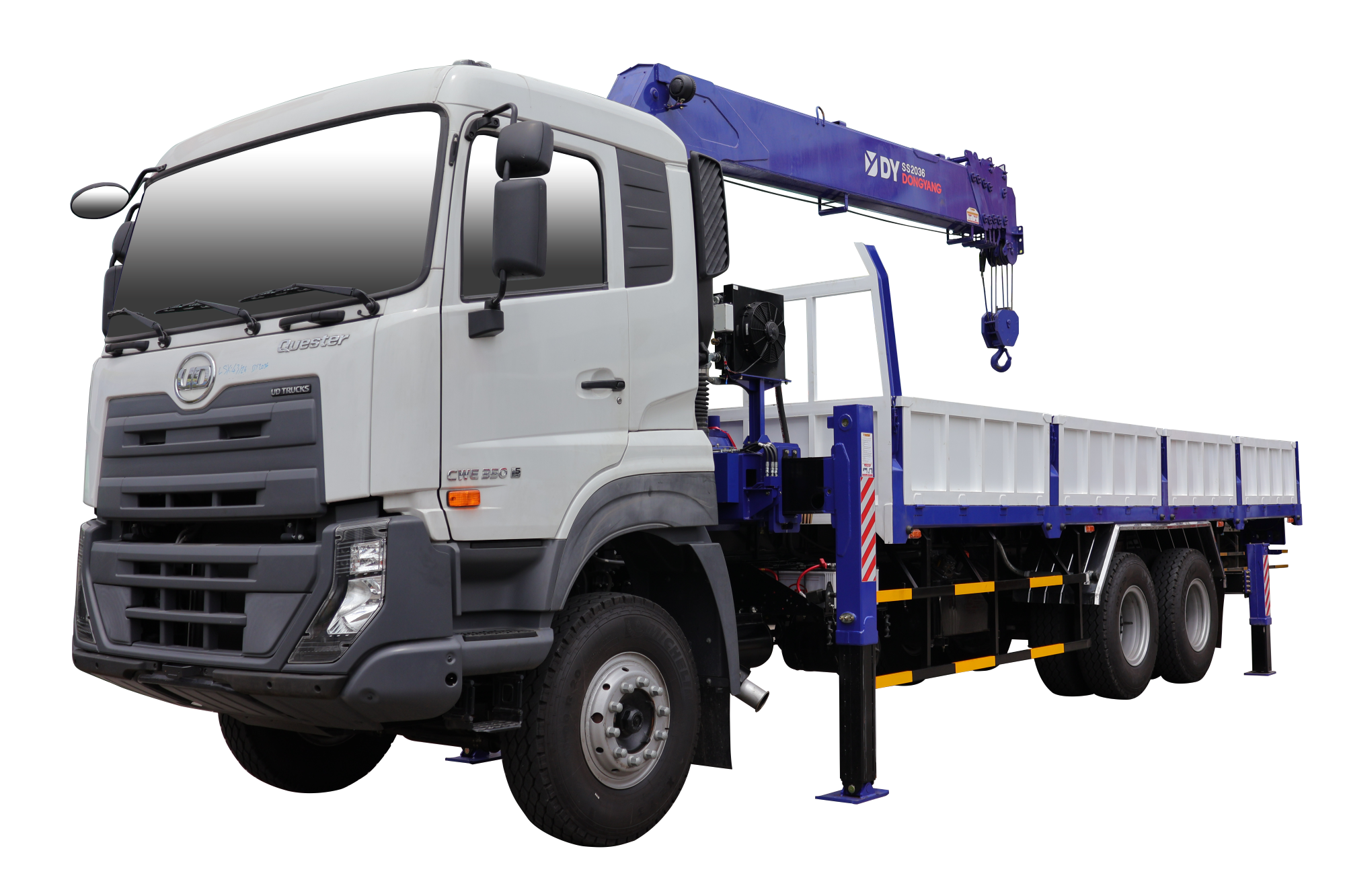 XE TẢI CẨU DONGYANG 8 TẤN UD TRUCKS CWE 350 WB5600 VT